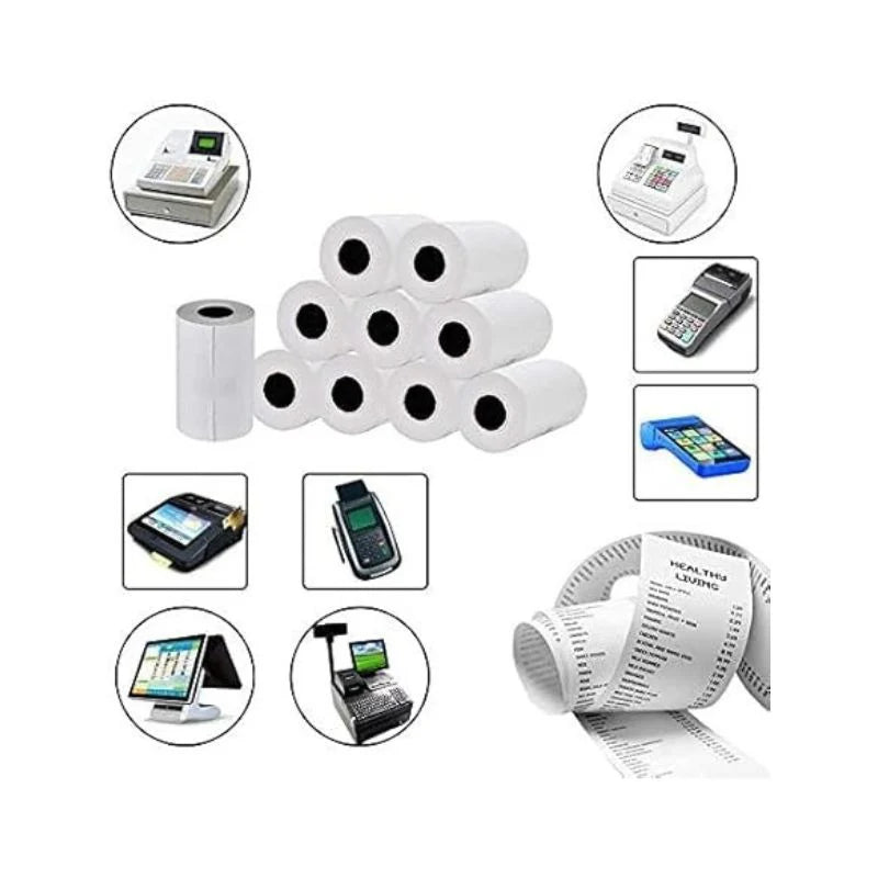 Standard Thermal Till Rolls 57mm x 40mm - Box of 20. BPA Free