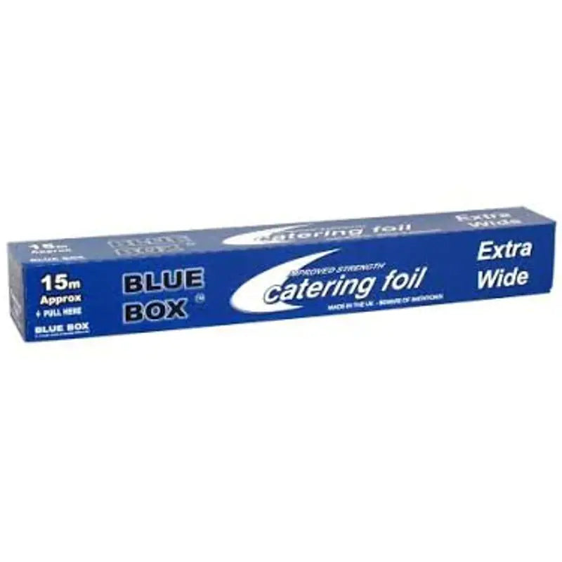 Blue Box Aluminium Catering Foil Extra Wide 12m x 440mm - Case of 12